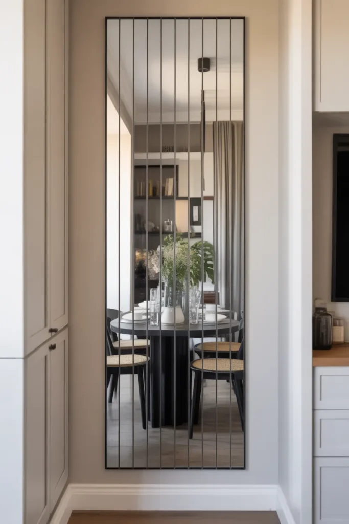 Vertical Strip Mirror