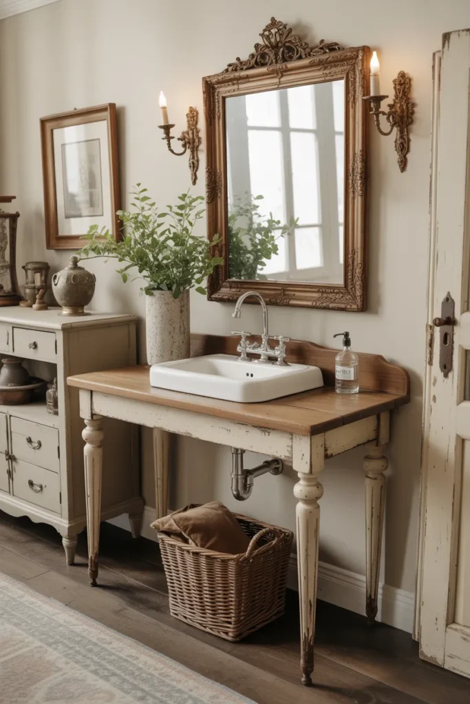 Vintage Console Basin