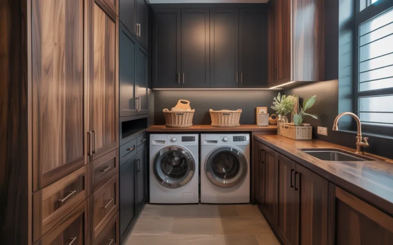 13 Moody Laundry Room Ideas for Trendy Home Style