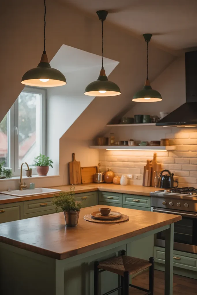 Warm Pendant Lighting