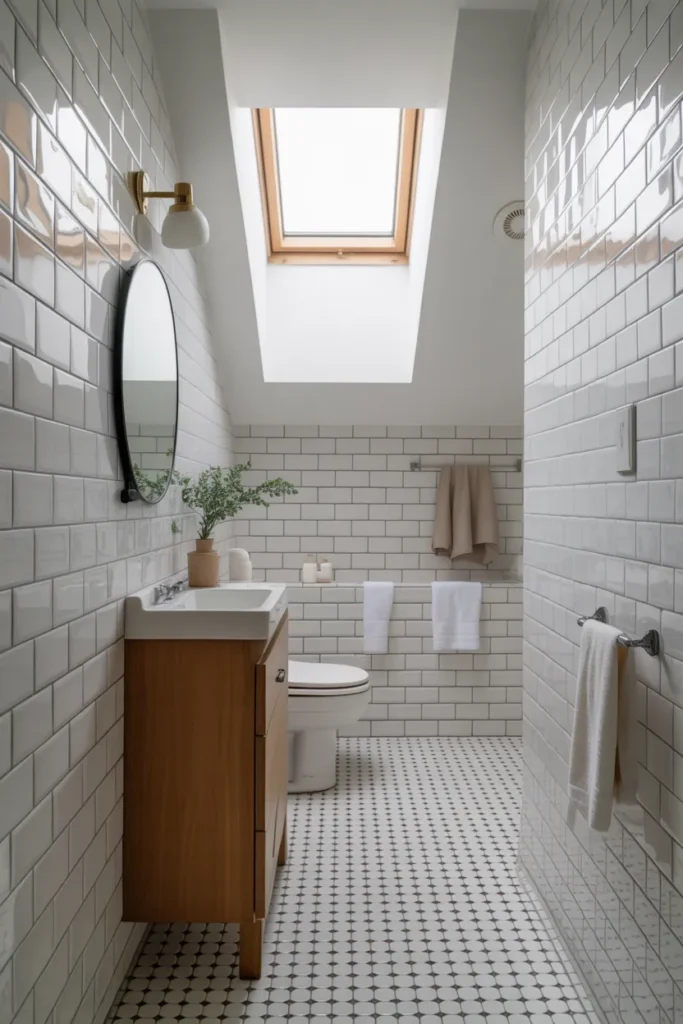White Tile Walls