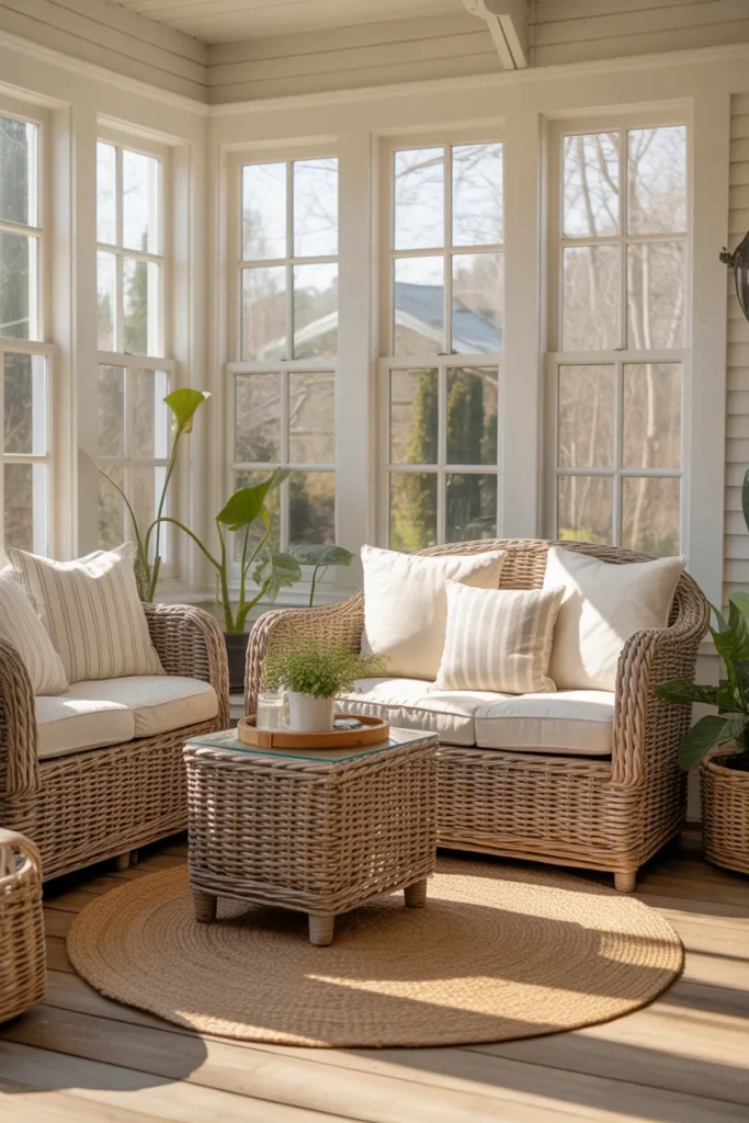 Wicker Furniture Nook