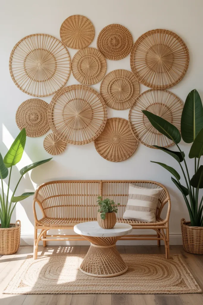 Woven Basket Wall
