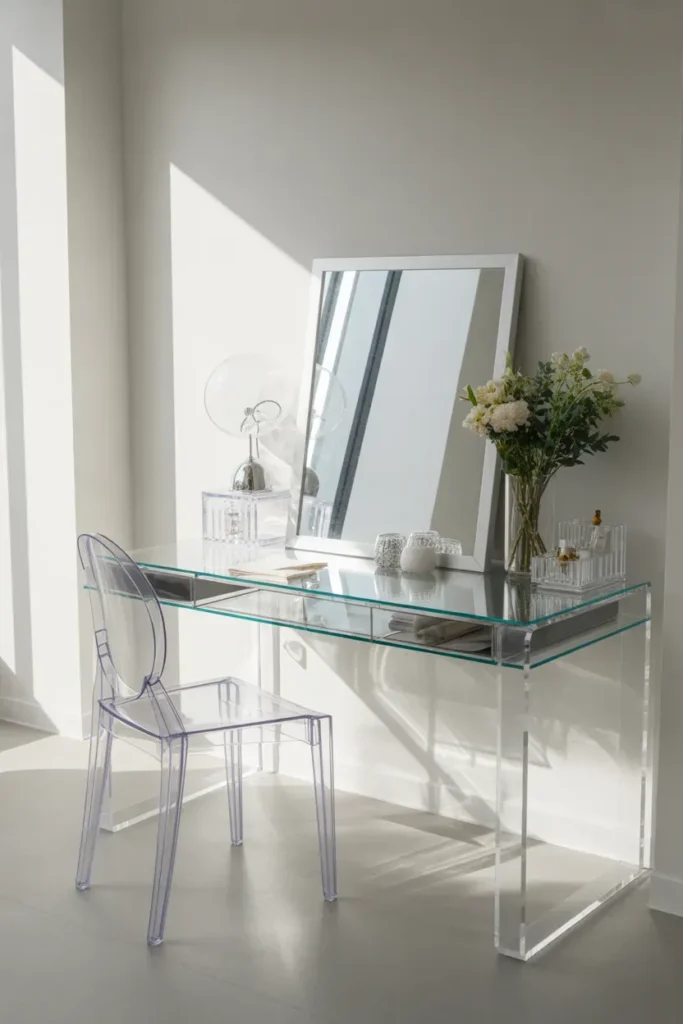 Acrylic Clear Vanity