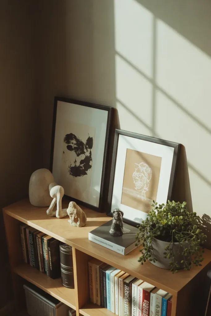 Art-Led Shelf Styling