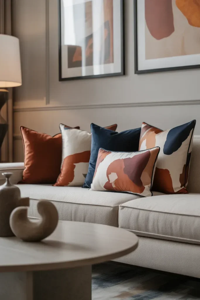 Artistic Abstract Pillows