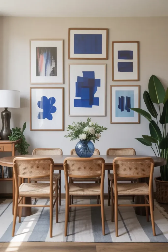 Blue Artwork Gallery