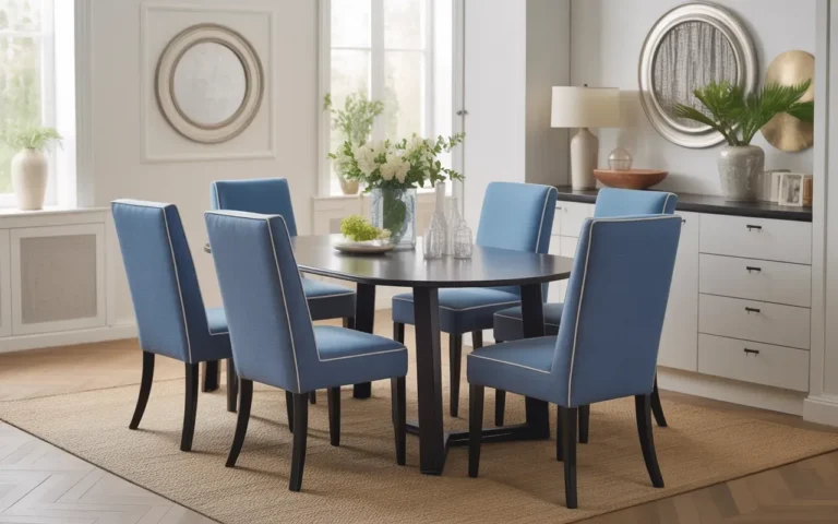 17 Blue Dining Room Ideas for Soft Neutral Pairings