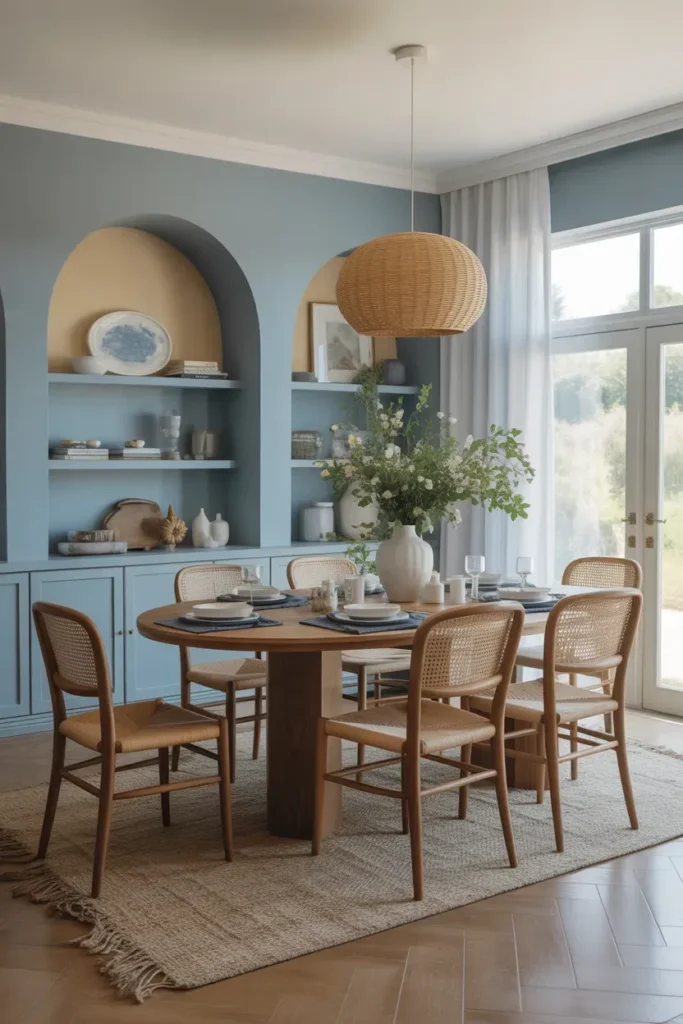 Blue and Beige Palette