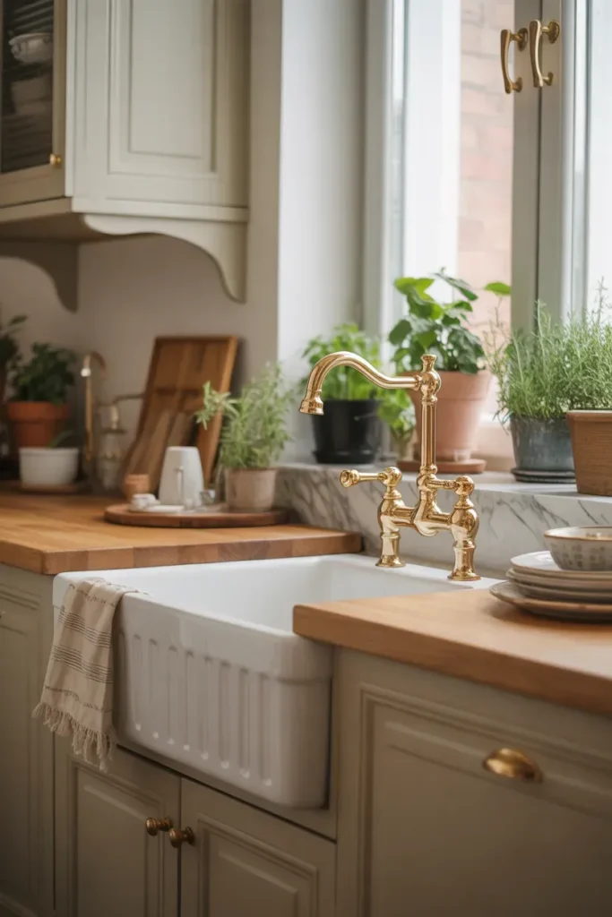 Brass Faucet Accents