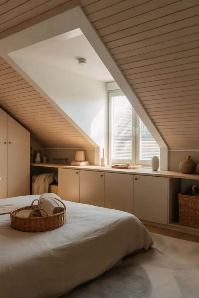 Built-In Eaves Storage