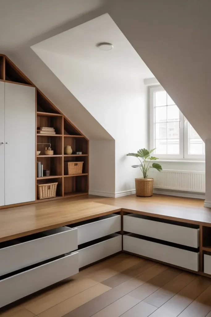 Built-In Floor Drawers