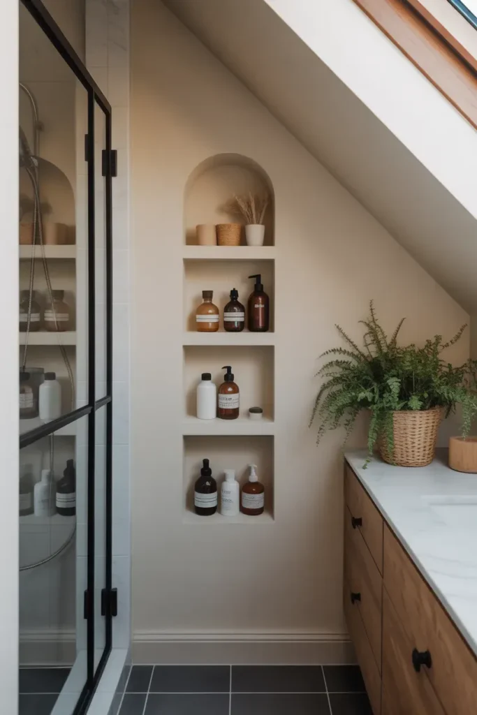 Built-In Shelf Niches