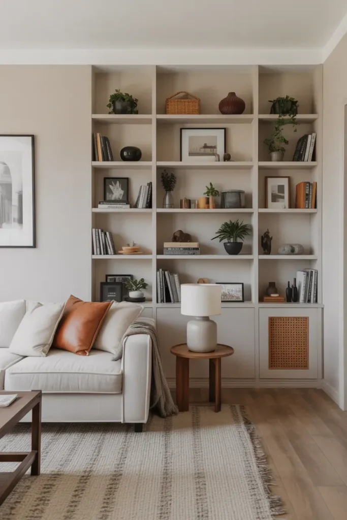 Built-In Shelving Units