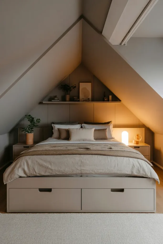 Built-In Storage Bed