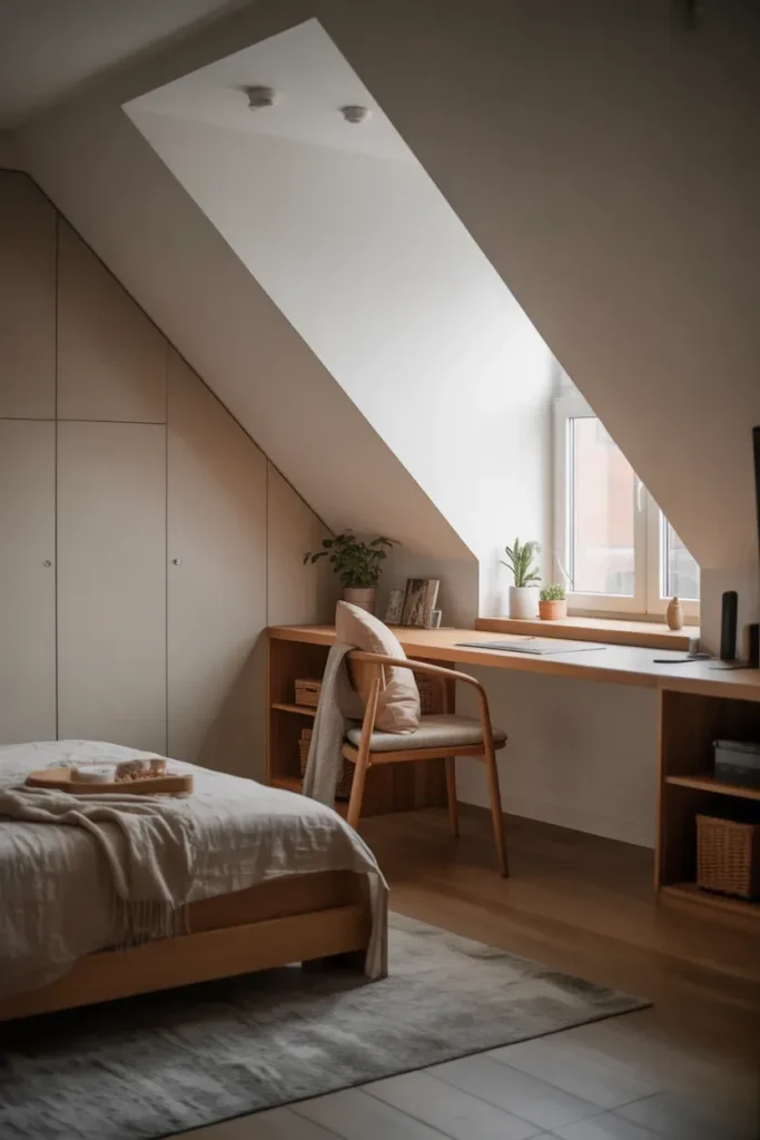 Built-In Window Desk