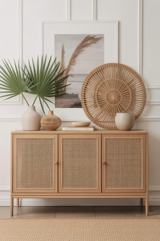 Cane Sideboard Accent
