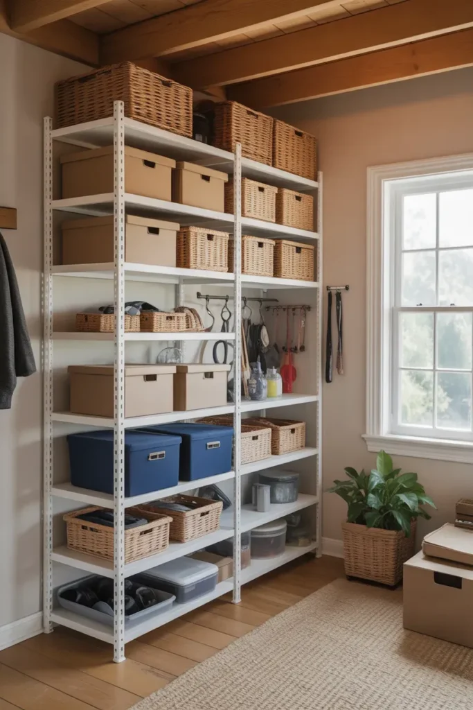 Ceiling-Mounted Storage Racks