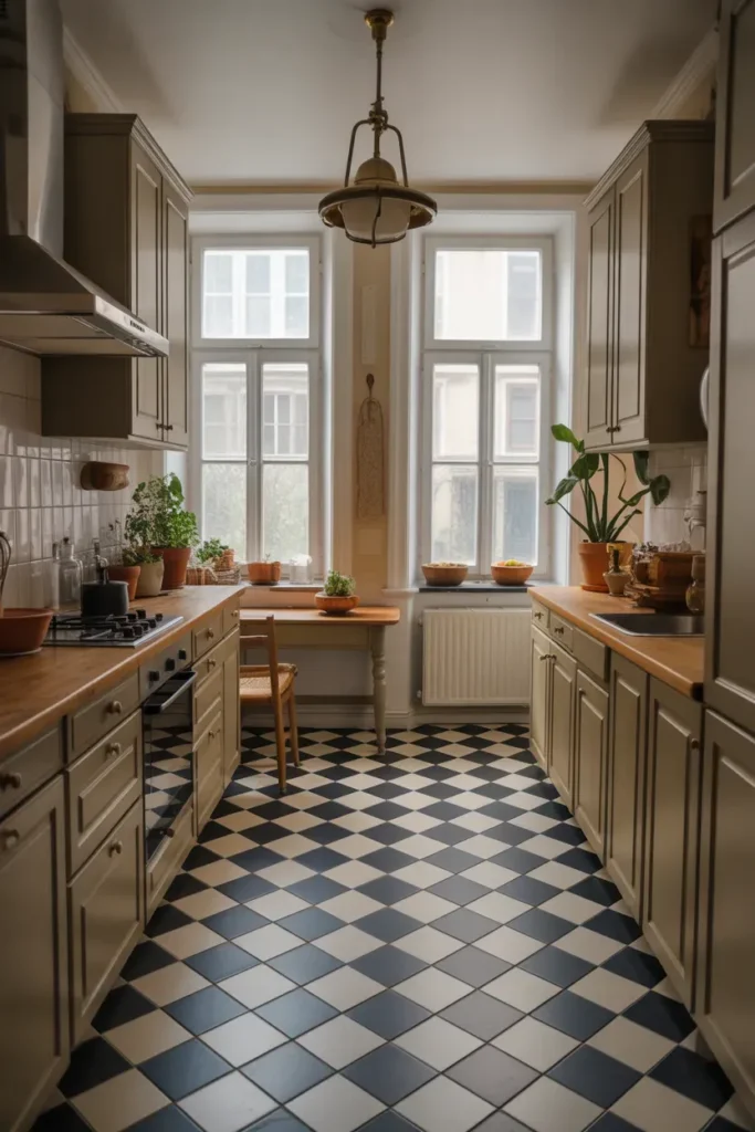 Checkerboard Flooring