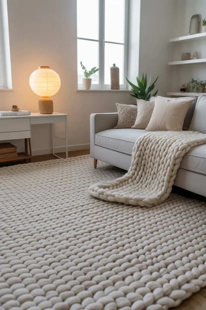 Chunky Knit Carpet