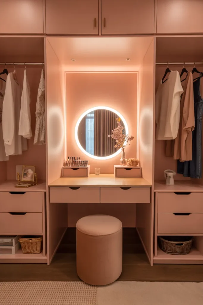 Closet Vanity Nook