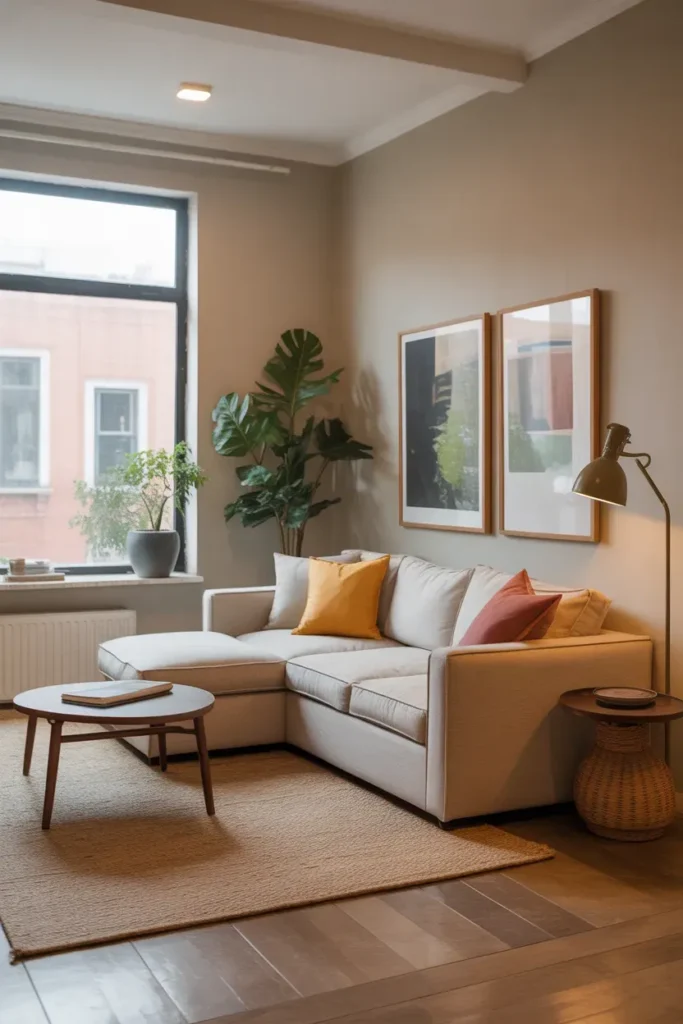 Compact Sectional Sofa
