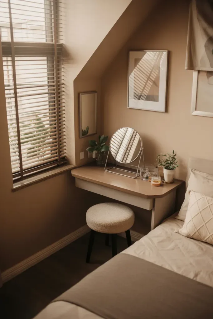 Corner Vanity Setup