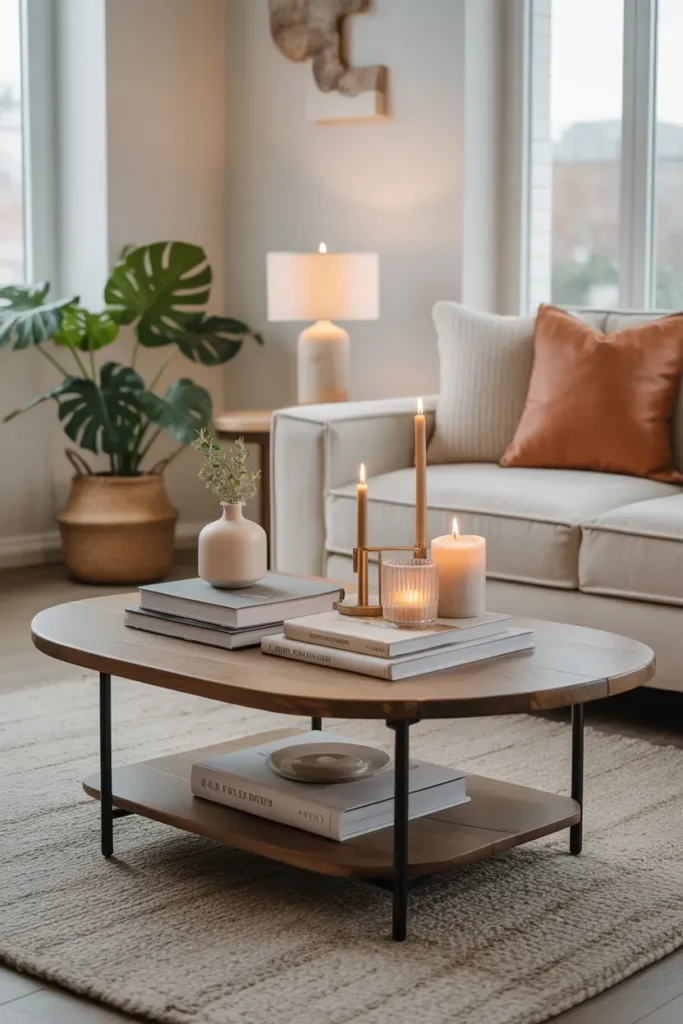 Cozy Coffee Table Styling