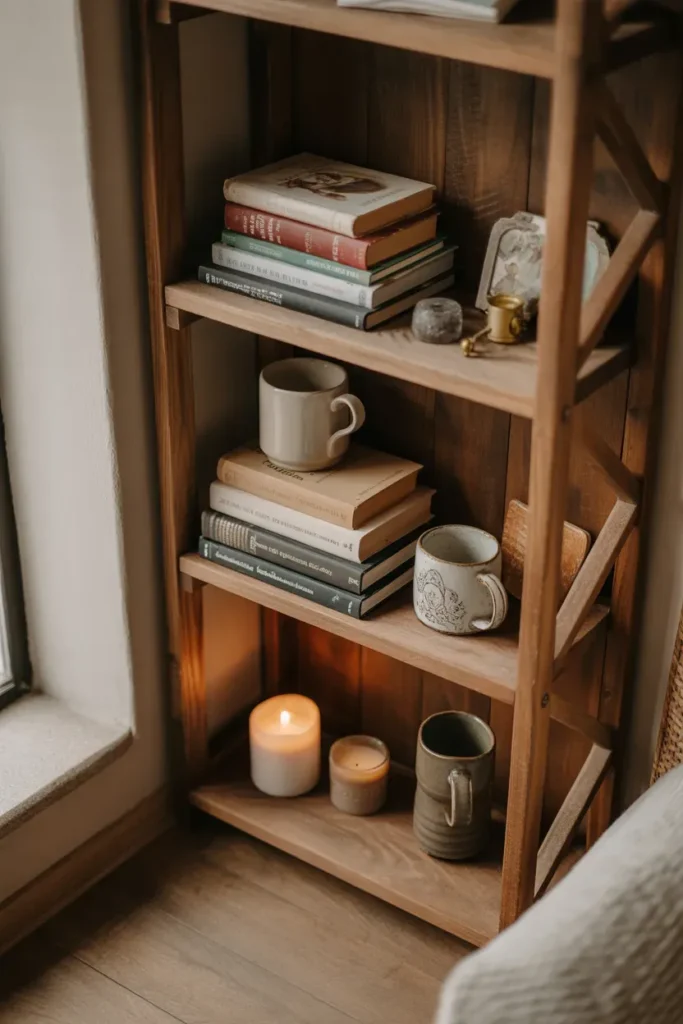 Cozy Rustic Charm with Warm Wood