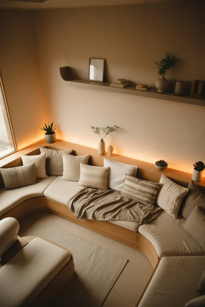 Curved Corner Seat