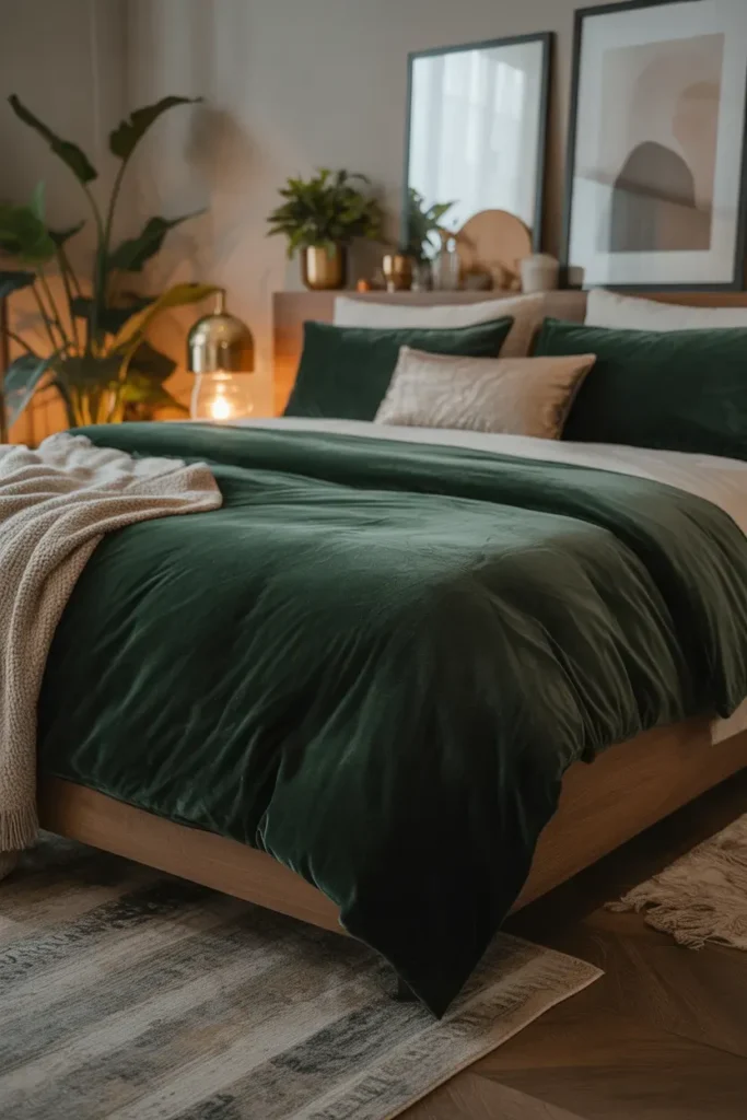 Dark Velvet Bedding