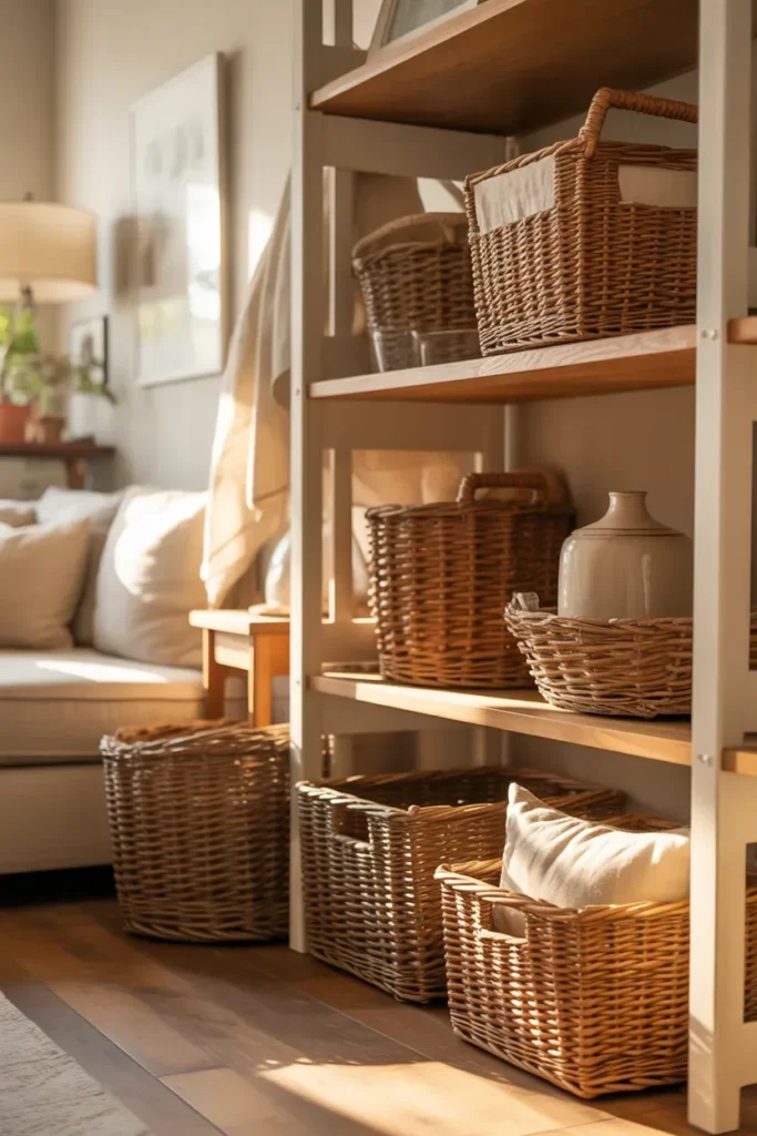Decorative Basket Storage