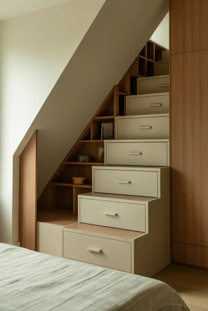 Drawer Stair Storage
