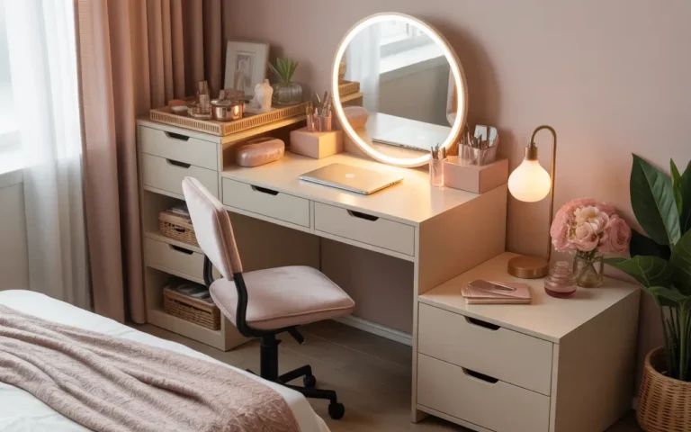 19 Vanity Ideas Bedroom for Stylish Beauty Space