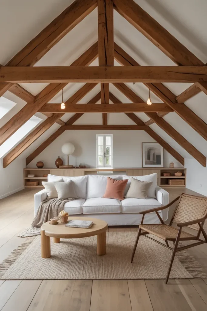 Exposed Beam Feature