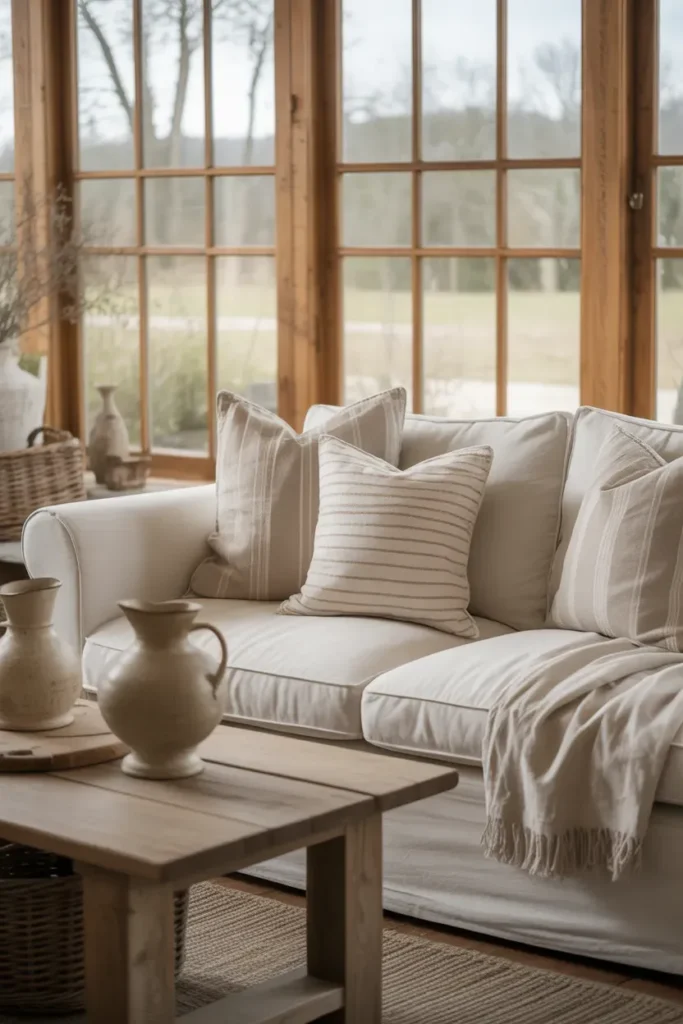 Farmhouse Linen Pillows