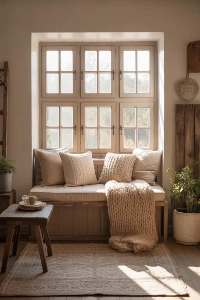 Farmhouse Window Seat