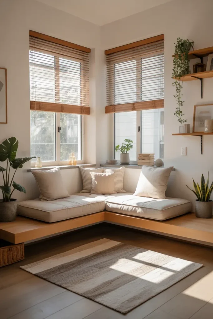 Floating Bench Nook