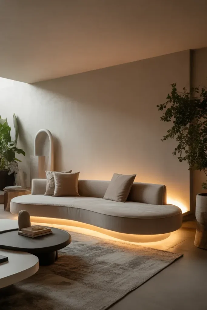 Floating Circular Sofa