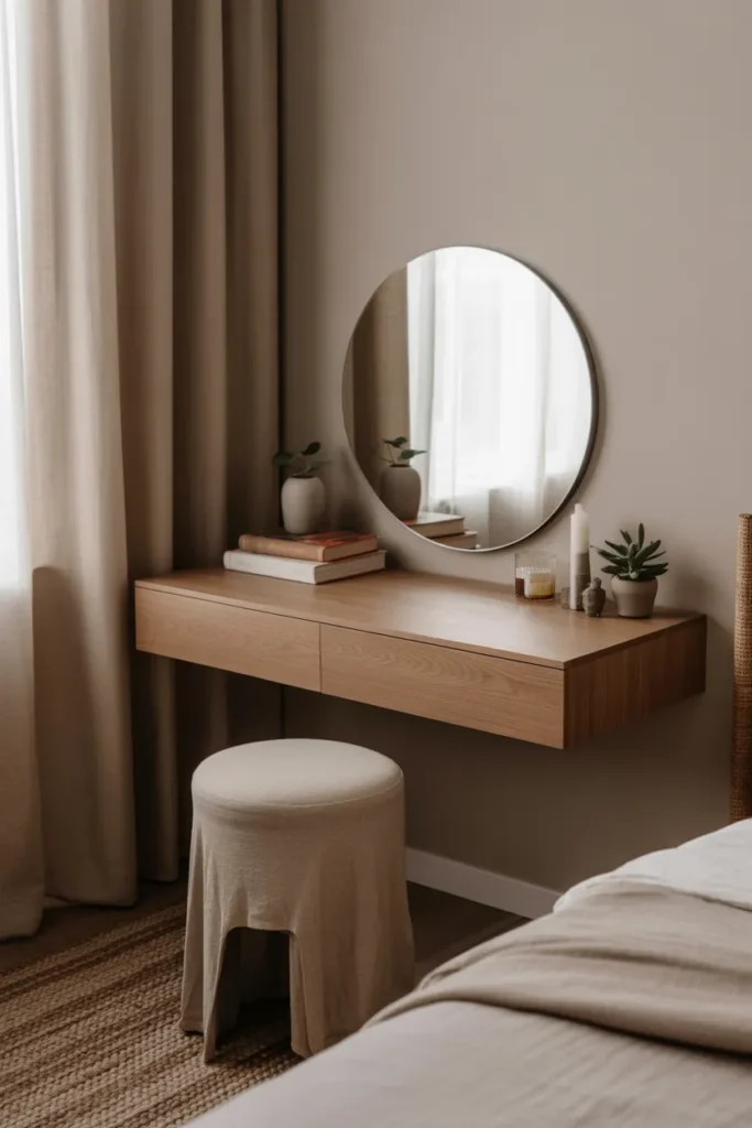 Floating Corner Vanity