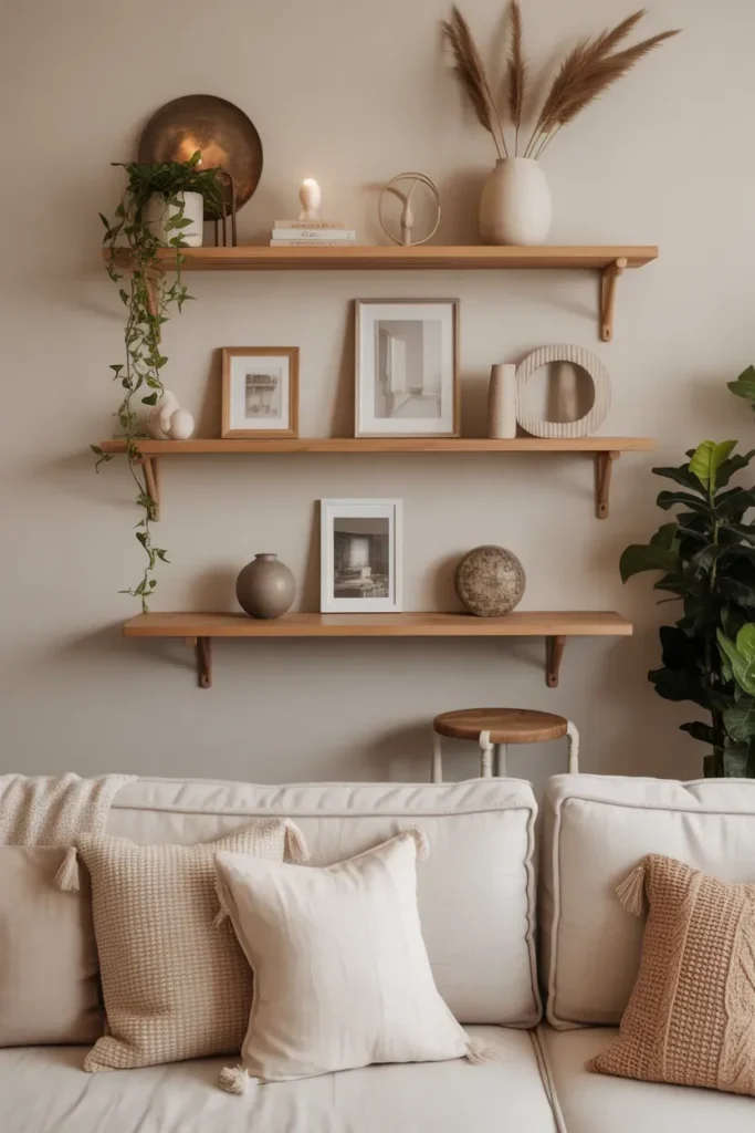 Floating Shelves Styling