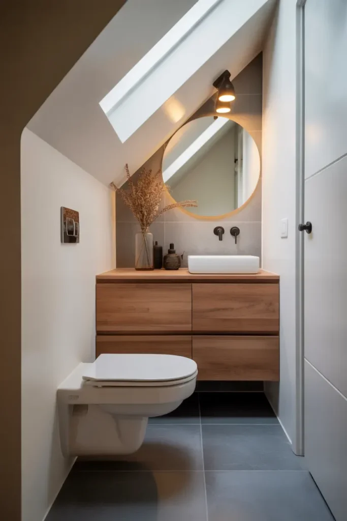 Floating Toilet Design