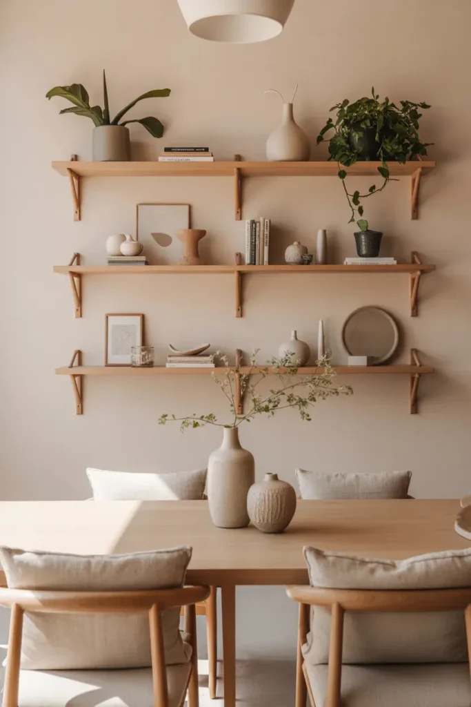 Floating Wooden Shelves