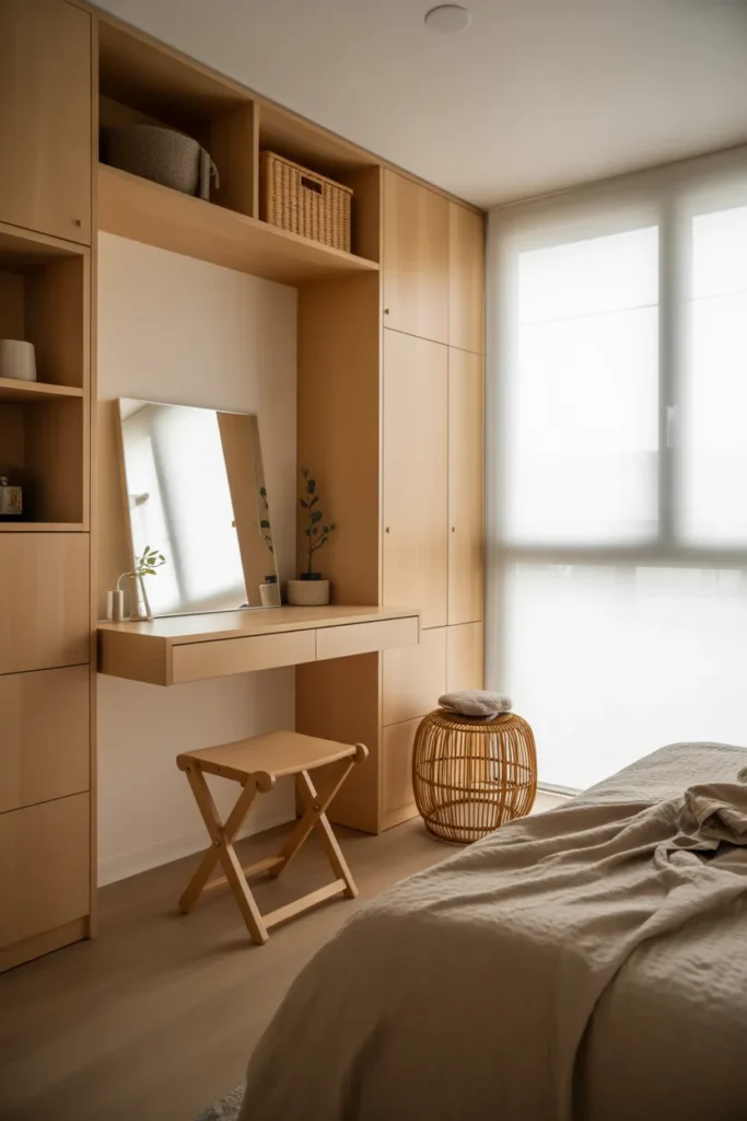 Fold-Down Wall Vanity