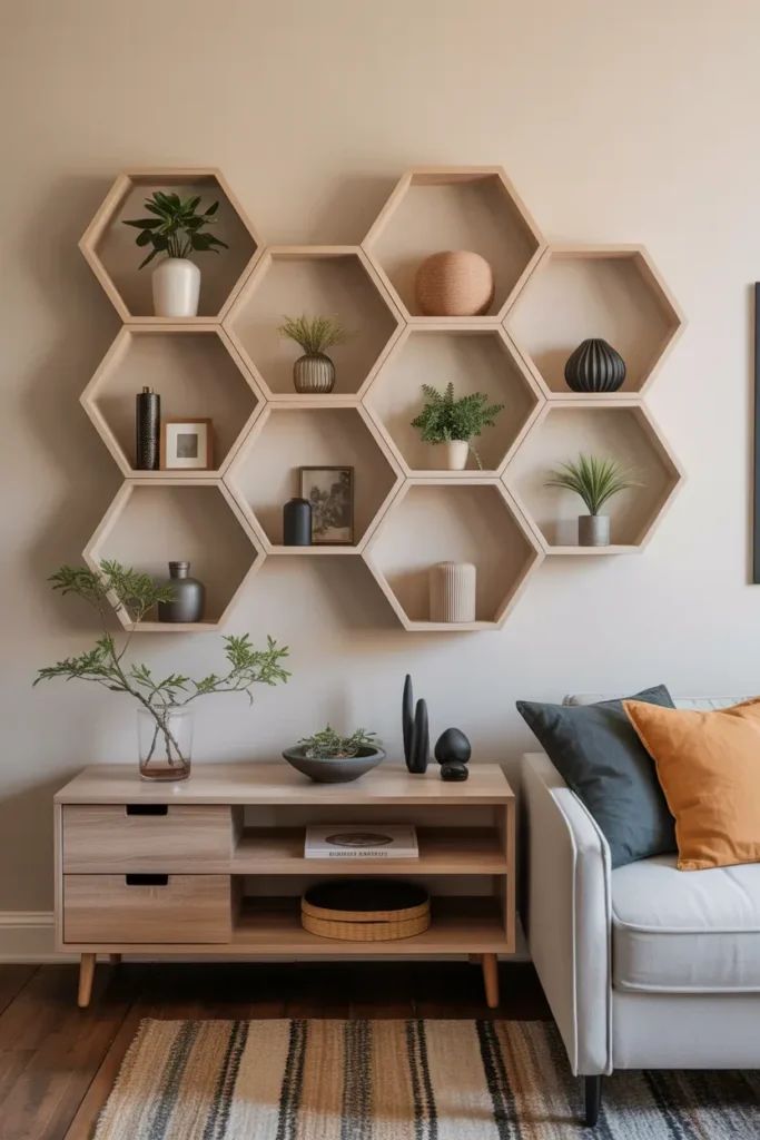 Geometric Feature Wall