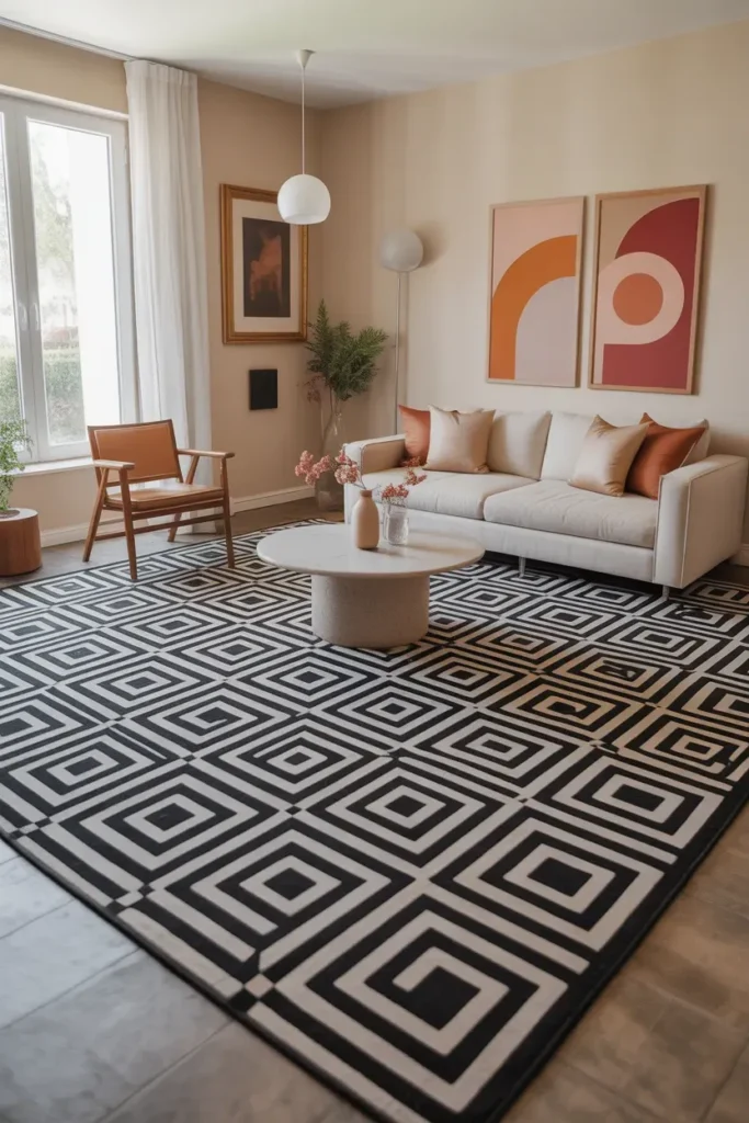 Geometric Statement Carpet