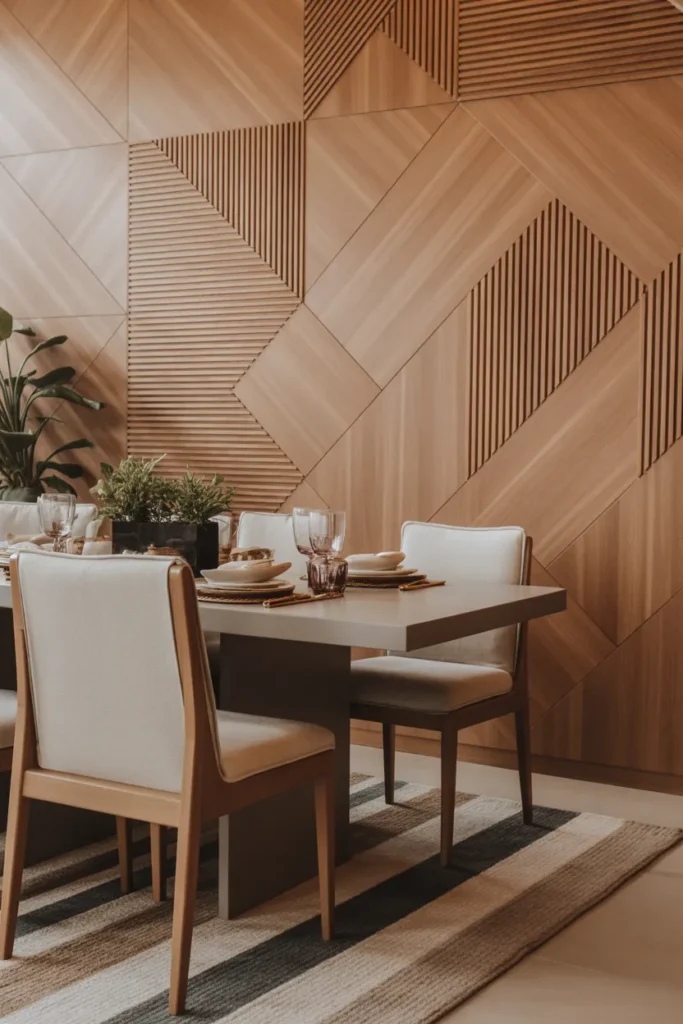 Geometric Wood Panels