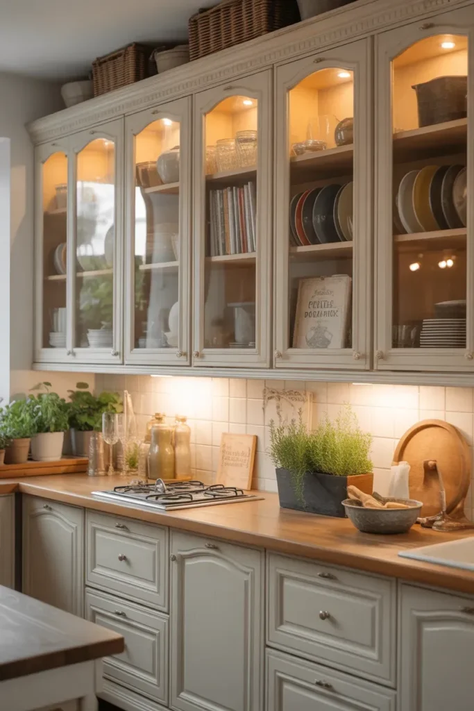 Glass-Front Cabinets