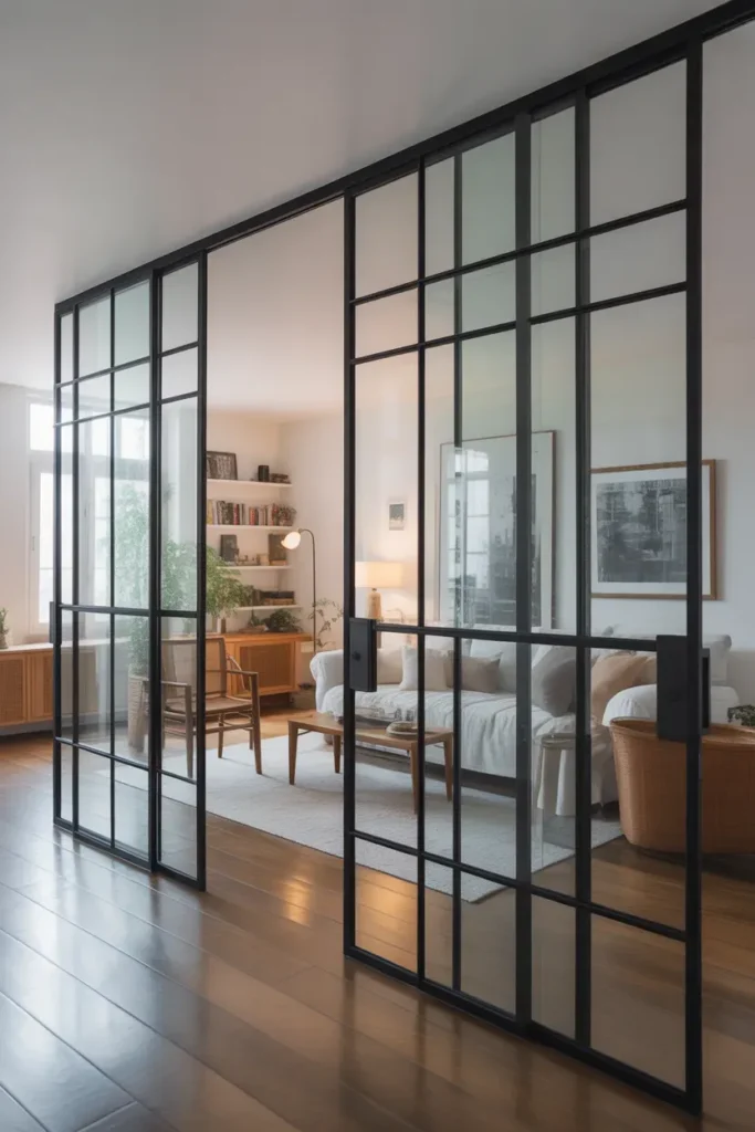Glass Partition Divider