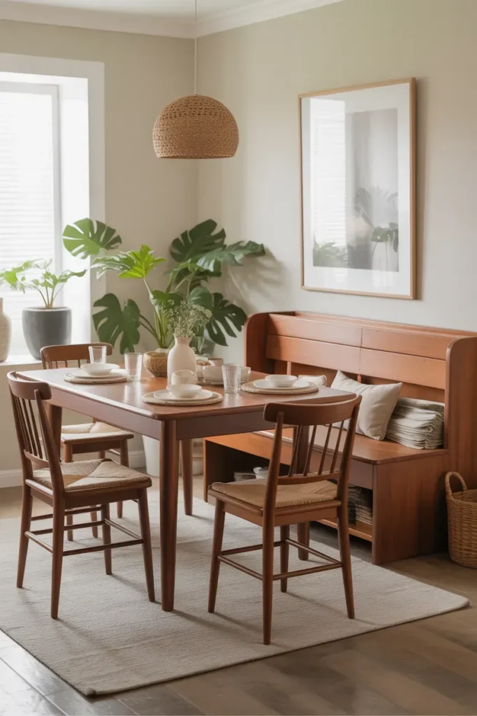 Hidden Bench Storage